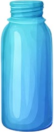 a blue jar with a white lid.jpg